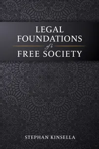 Legal Foundations of a Free Society